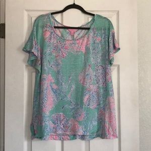 EUC Lilly Pulitzer Top
